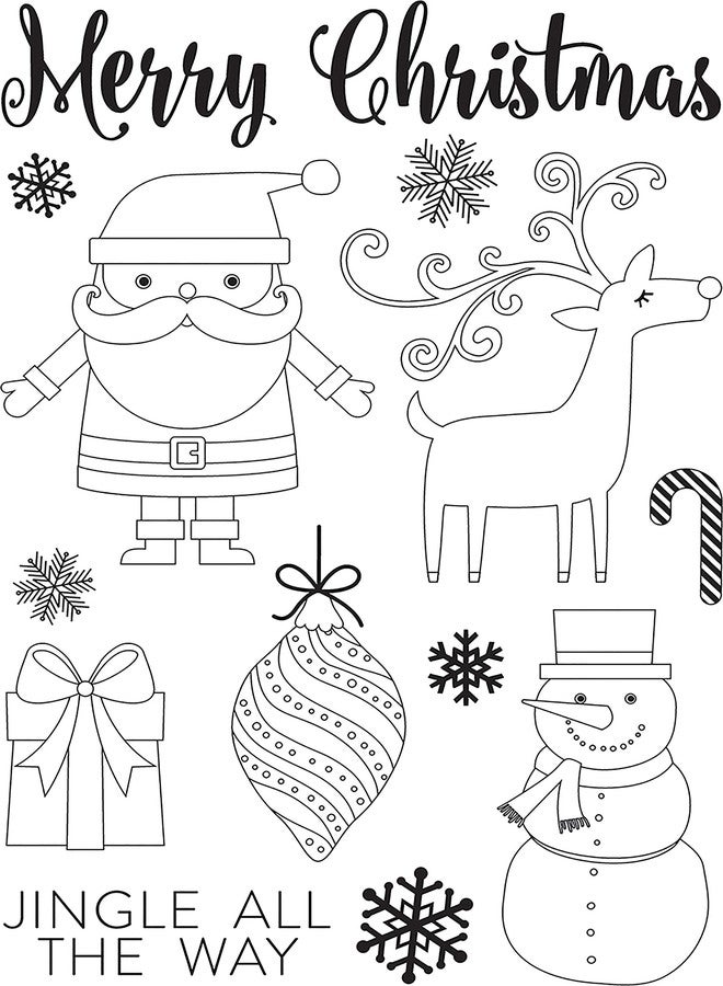 Echo Park Paper Company Christmas Day 4X6 Stamp - Image 2